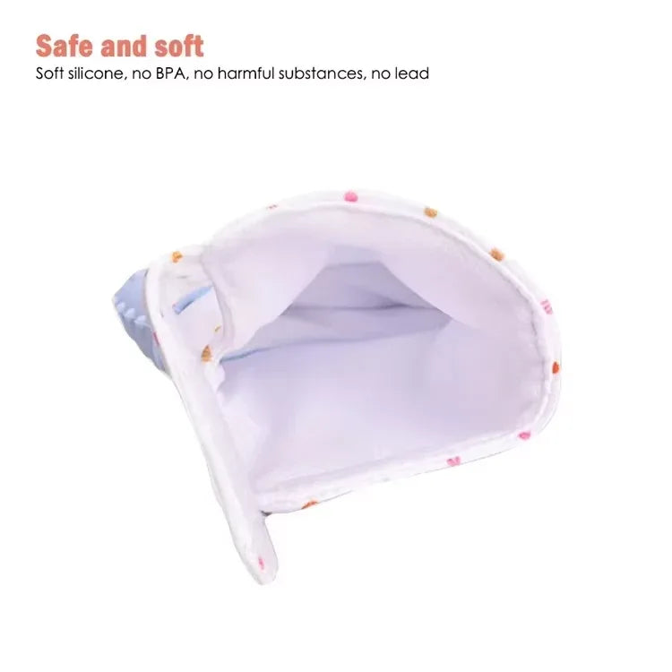 Silicone Baby Teething Mitten - Peekabox