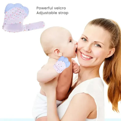 Silicone Baby Teething Mitten - Peekabox