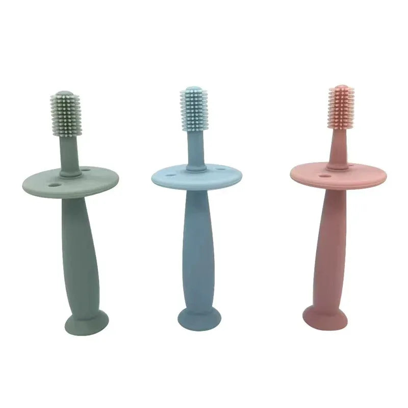 Silicone Baby Toothbrush - Peekabox
