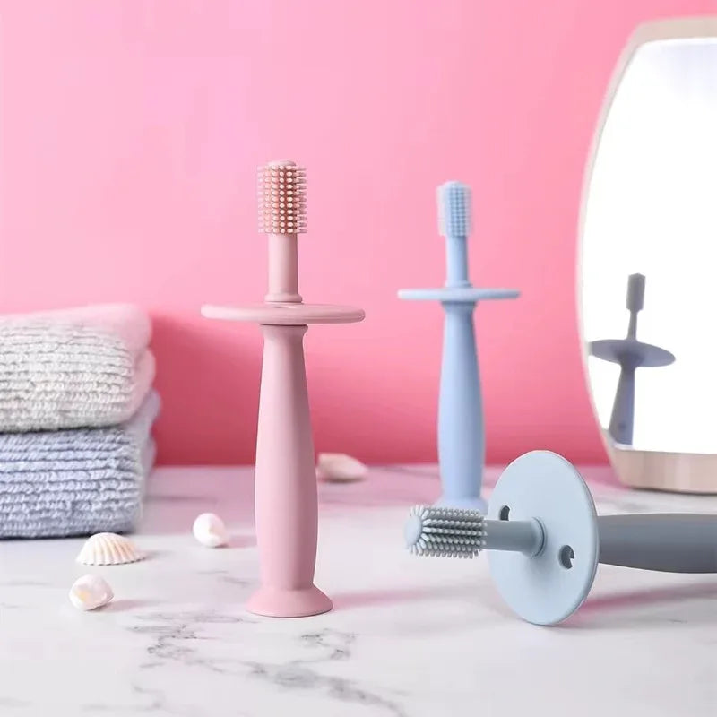 Silicone Baby Toothbrush - Peekabox