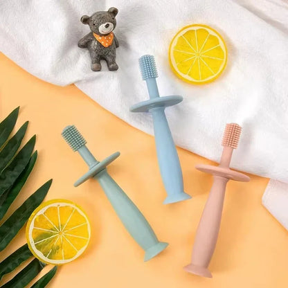 Silicone Baby Toothbrush - Peekabox