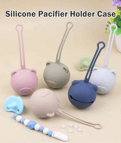 Silicone Pacifier Holder Case - Peekabox