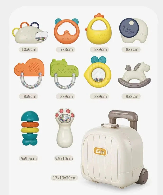 Newborn Baby Shaker Rattle - Peekabox