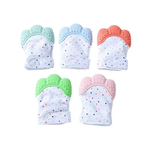 Silicone Baby Teething Mitten - Peekabox