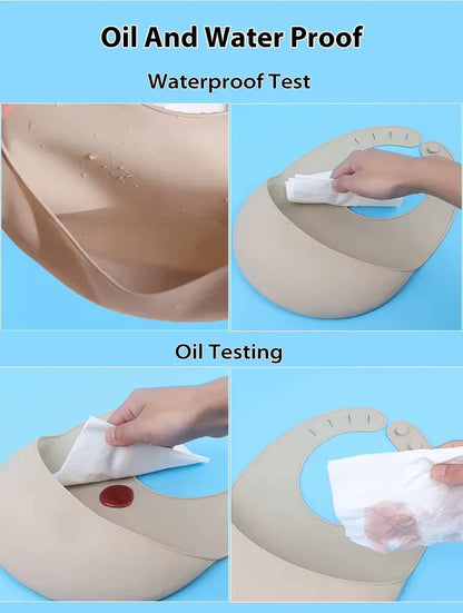 Silicone Bibs - Peekabox