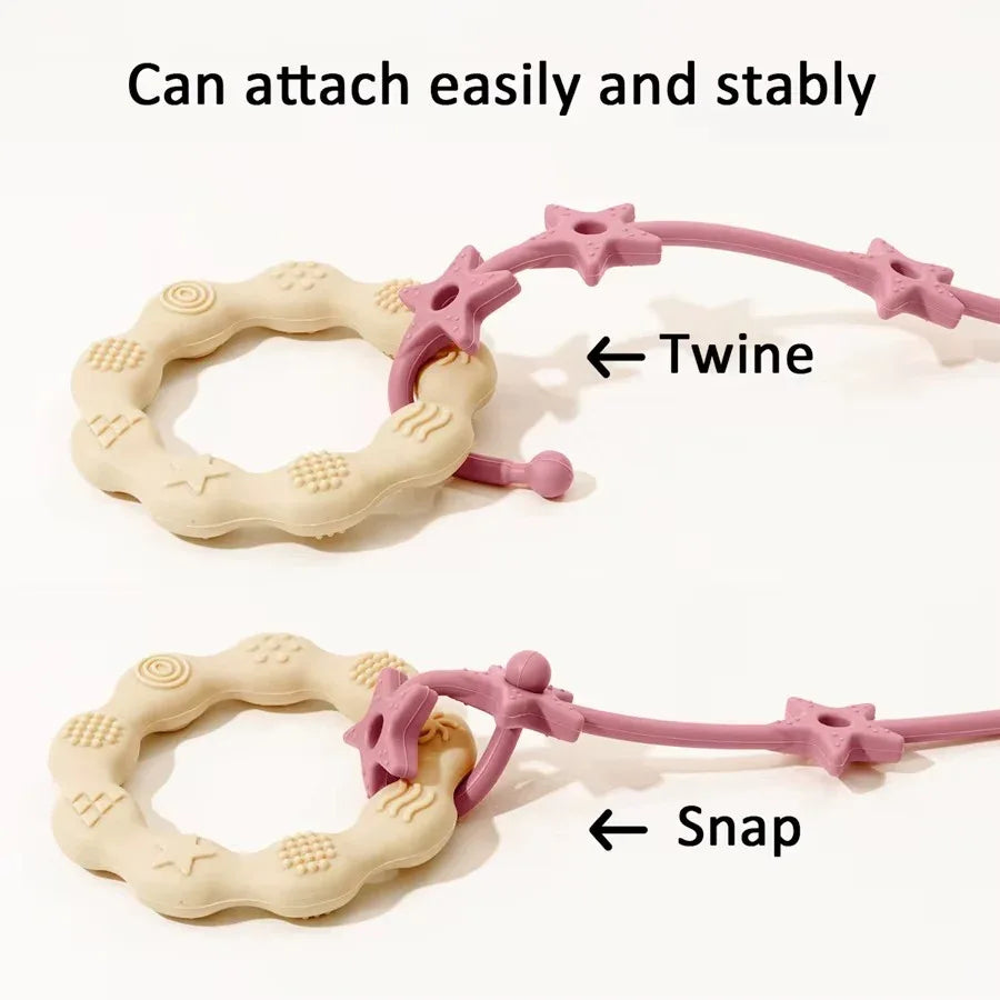 Silicon Teether Chain - Peekabox