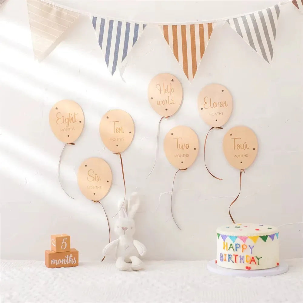 Baby Monthly Milestone Set - Peekabox